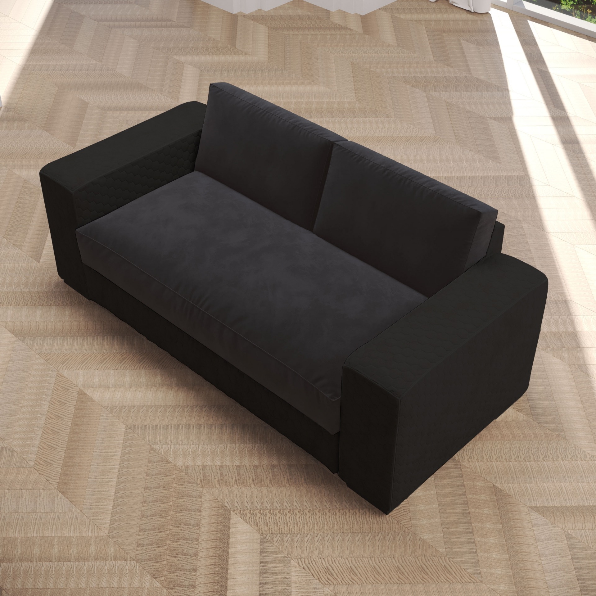 BLACK ON BLACK PAMELA 3